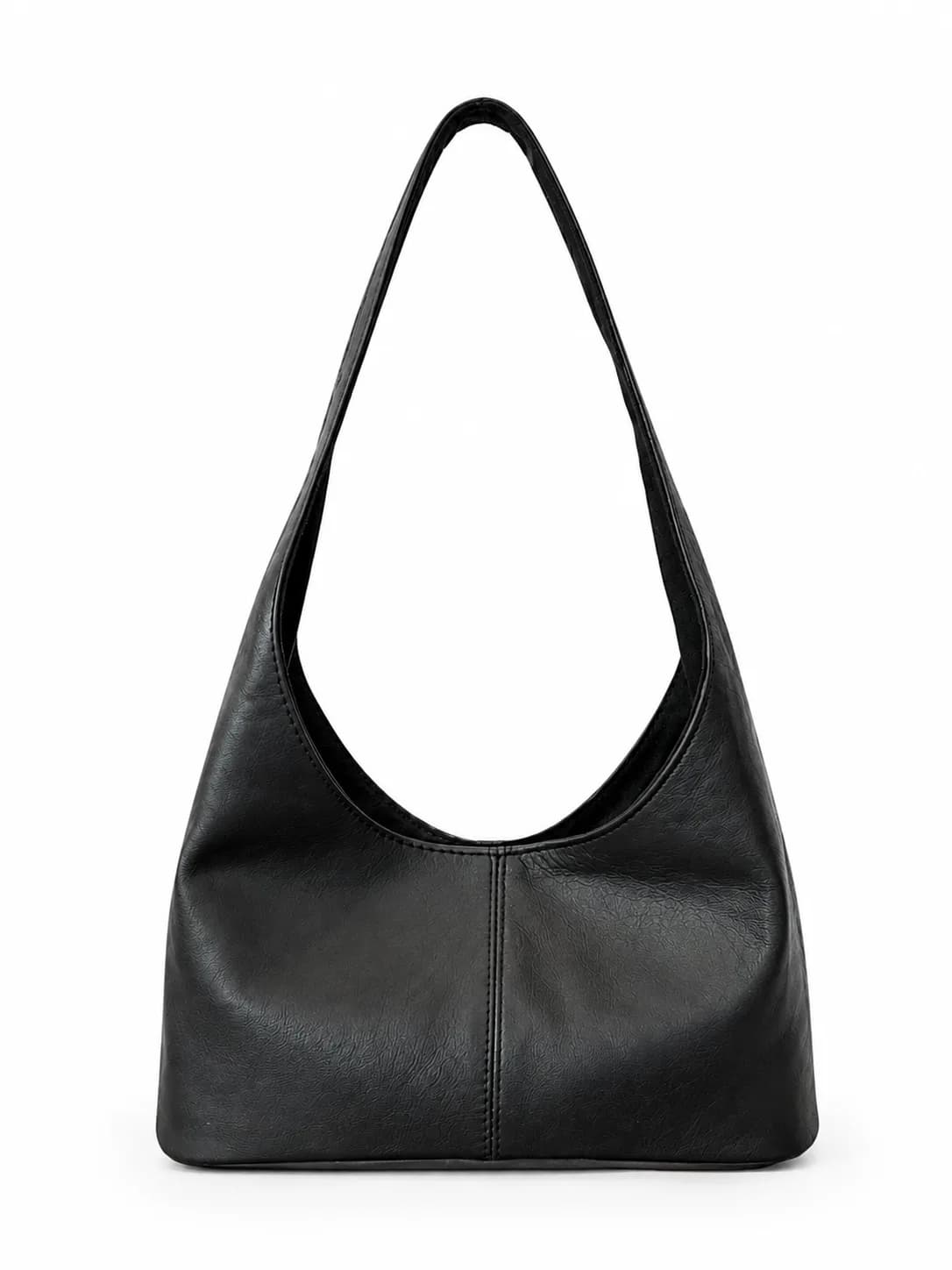 The Luna Leather Hobo Shoulder Bag view 3