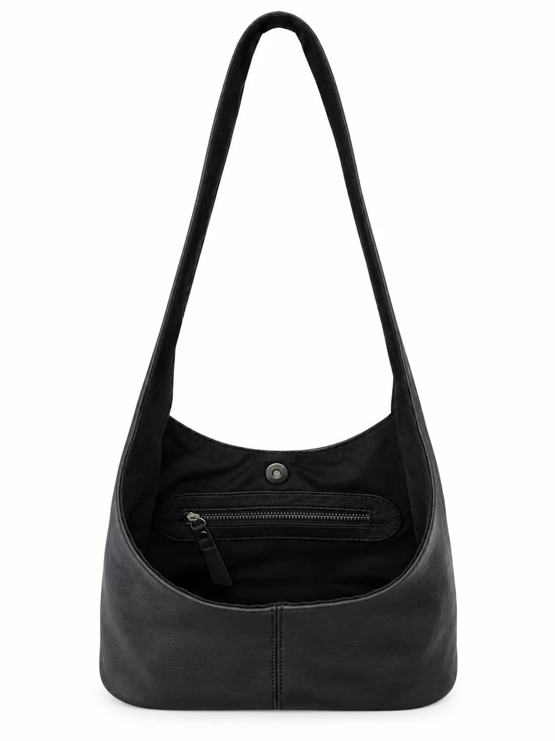 The Luna Leather Hobo Shoulder Bag view 4